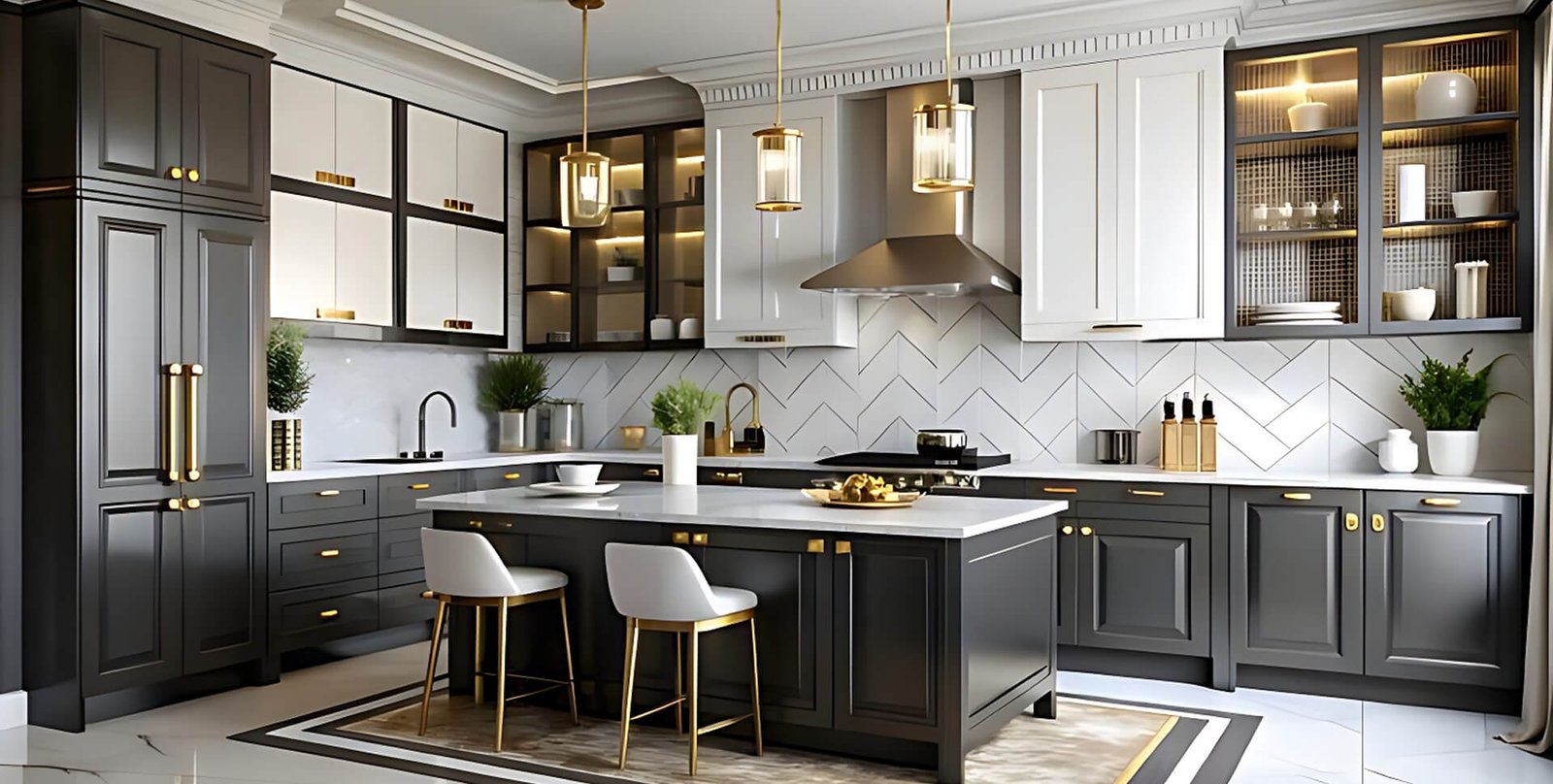 Chandra Steel House - Modular Kitchen Design